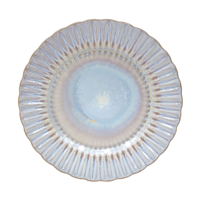 Prato de Jantar Cristal 28cm, grés fino com acabamento artesanal inspirado em cristal - Costa Nova - 5606739936617