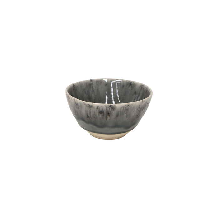 Taça de fruta Madeira cinza 12cm, grés com acabamento craquelado artesanal - Costa Nova - 5606739933029