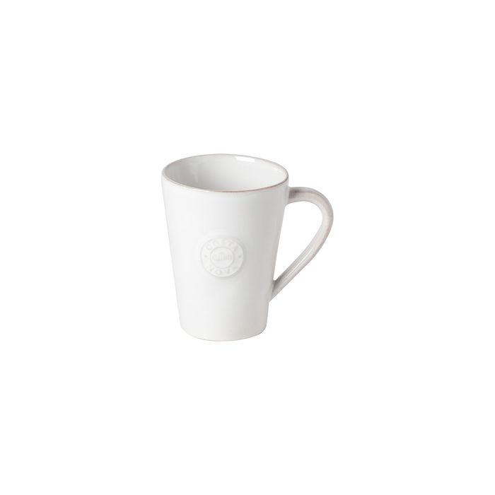 Caneca Nova Branco 40cl, Grés fino - Costa Nova - 5606739914653