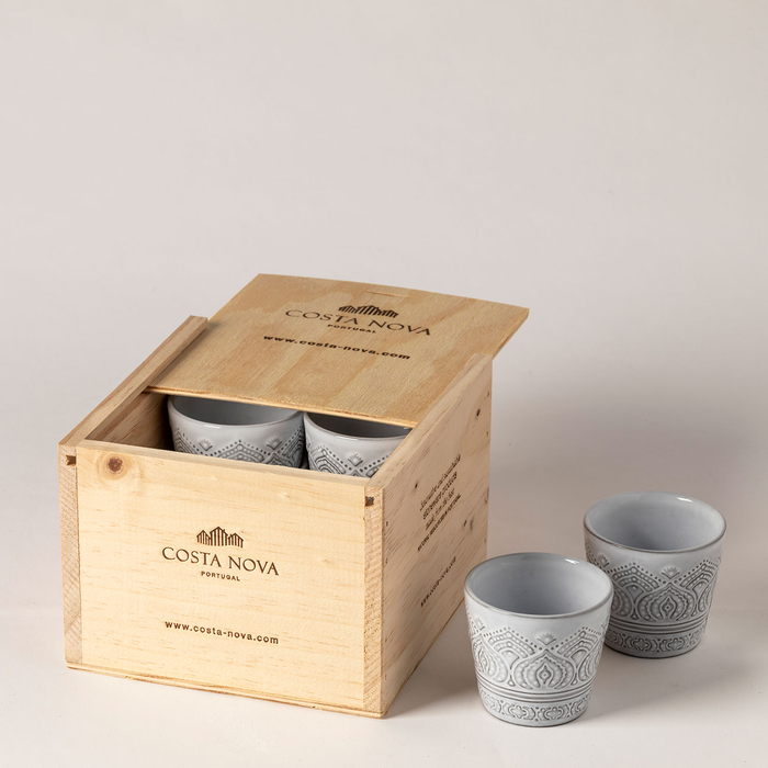 Grespresso Ecogres Espresso Box, white Kenya (8 cups 70ml), Sustainable & Handcrafted - Costa Nova - 5606739970680