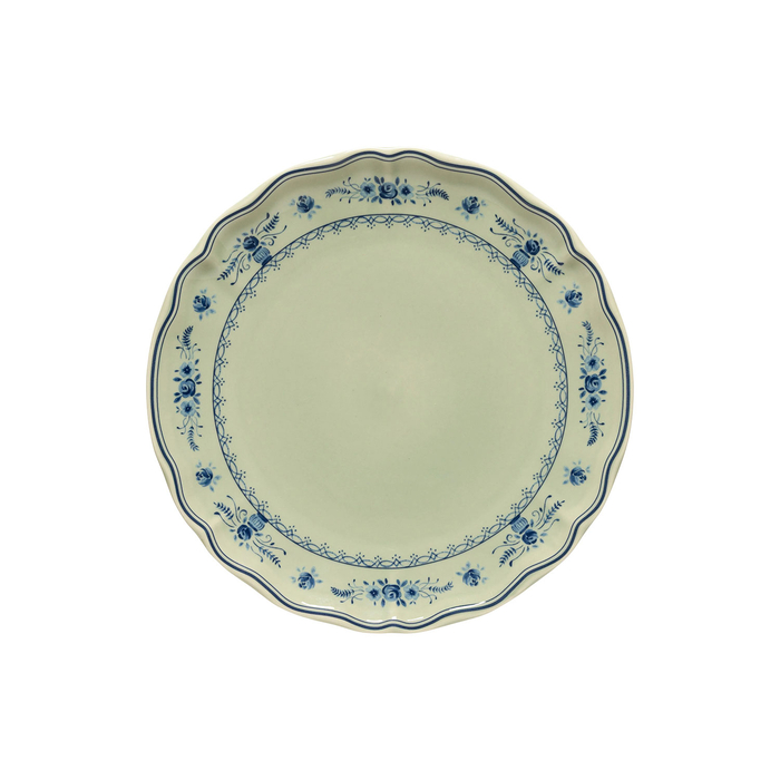 Prato Jantar Vila 27 cm Olive-Azul Costa Nova - Costa Nova - 5606739983253
