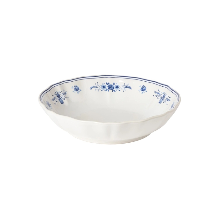 Costa Nova Vila Salad/Dessert Plate 21 cm White-Blue - Costa Nova - 5606739980450