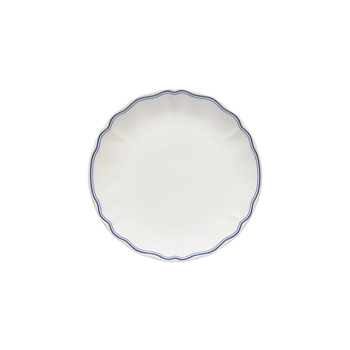 Vila Salad/Dessert Plate 21 cm White-Blue Costa Nova - Costa Nova - 5606739983383