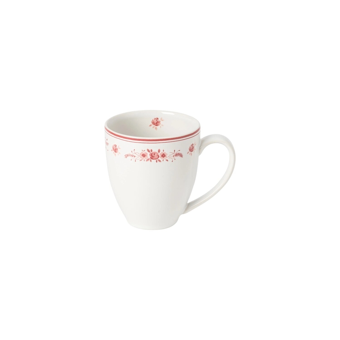 Caneca Costa Nova Vila 410 ml Branco-Vermelho - Costa Nova - 5606739983321