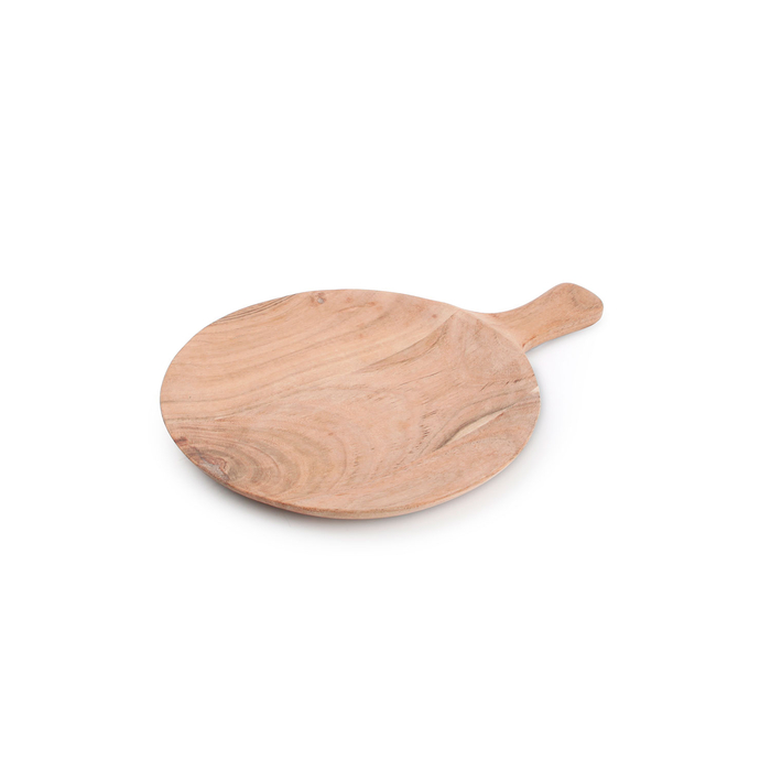 Acacia wood serving board with handle 20cm - Wood&Food - 5410595702145