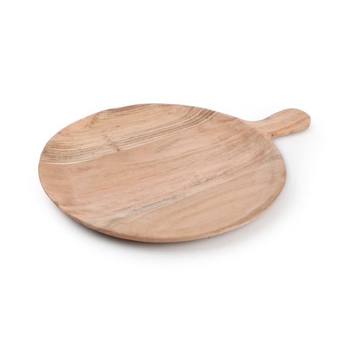 Acacia wood serving board with handle 25cm - Wood&Food - 5410595702152