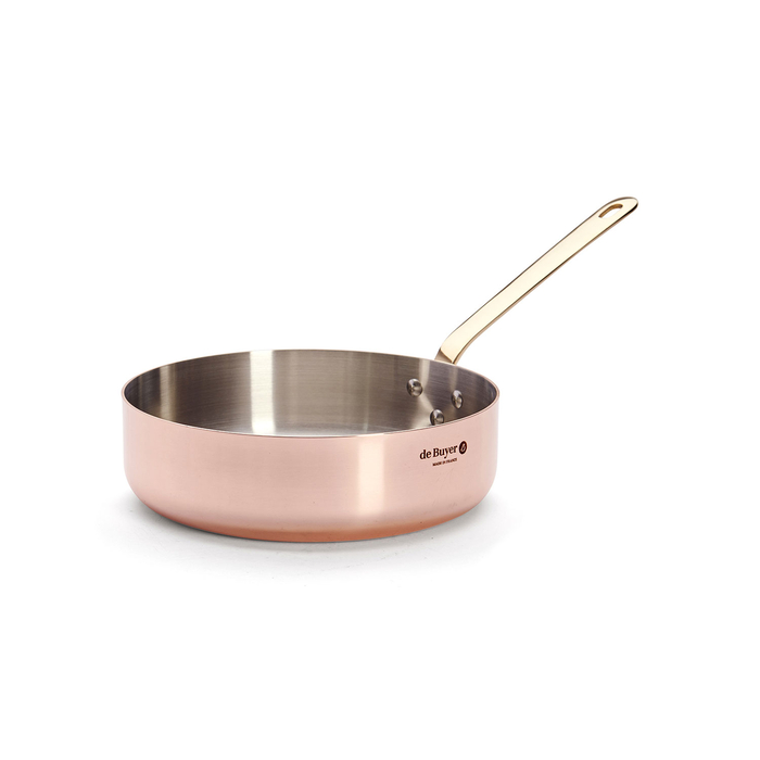 Copper sauté-pan Inocuivre 24cm - de Buyer - 3011246448249