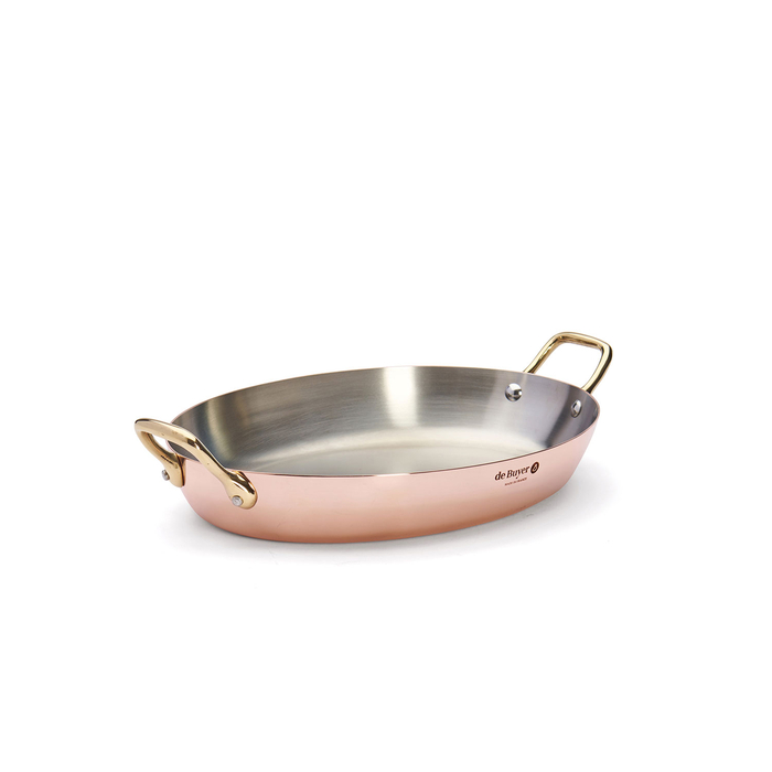 Copper pan Inocuivre 32x23cm - de Buyer - 3011246451324