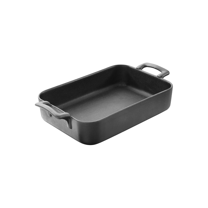Assadeira cerâmica retangular 16x11cm Belle Cuisine preto - Revol - 3198246420625