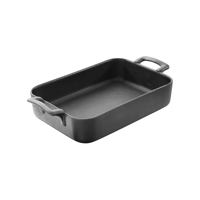 Assadeira cerâmica retangular 19x12cm Belle Cuisine preto - Revol - 3198246420656