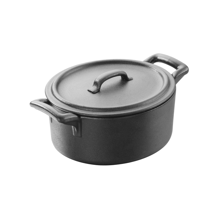 Oval cocotte with lid Belle Cuisine 13x12cm - Revol - 3198246421110