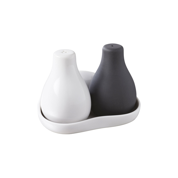 Salt/Pepper set on tray Likid - Revol - 3198246450103