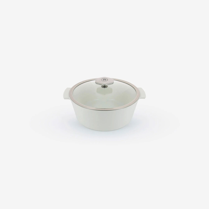 Caçarola Branca Revolution 2 26cm, Porcelana vitrificada - Revol - 3198246498570