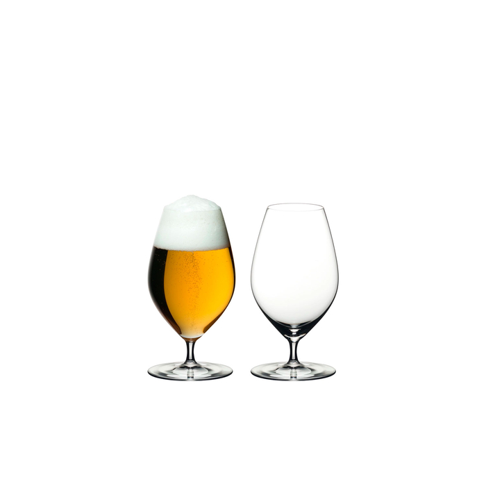 Veritas Tulip Beer Glass 440ml - Perfect for enhancing colour, aroma & retaining foam - Riedel - 9006206525331