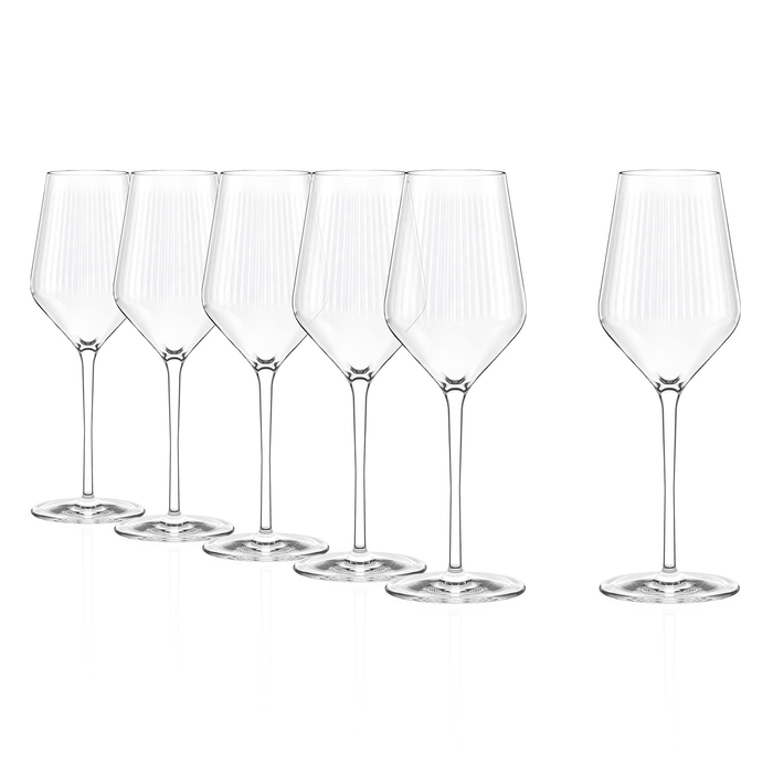 6 Symphony white wine Glasses 405ml - Stölzle Lausitz - 5602737104874