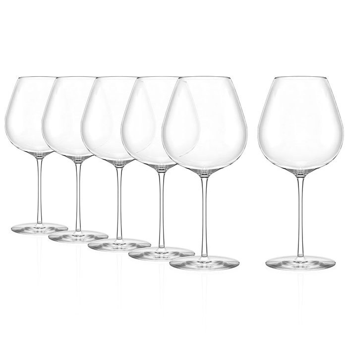 6 Copos Fino Burgundy 807ml - Stölzle Lausitz - 5602737105000