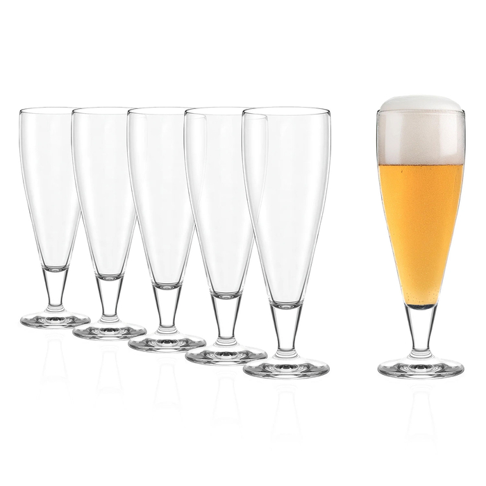 6 copos cerveja 430 ml ideais para lagers ligeiras - Stölzle Lausitz - 5602737108070