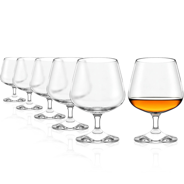6 Copos conhaque Professional 425 ml elegância e qualidade - Stölzle Lausitz - 5602737109046