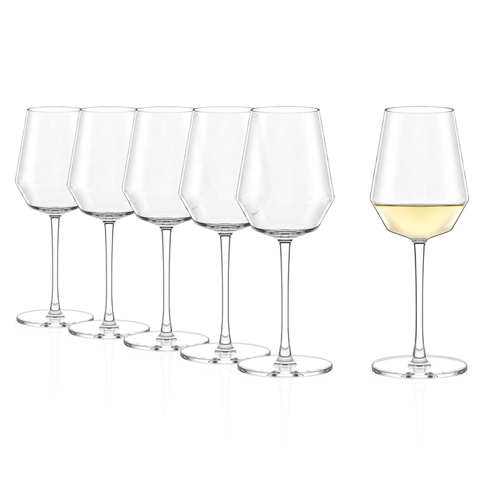 6 Celestia White Wine Glasses 380 ml, Crystalline Glass - Stölzle Lausitz - 5602737112596
