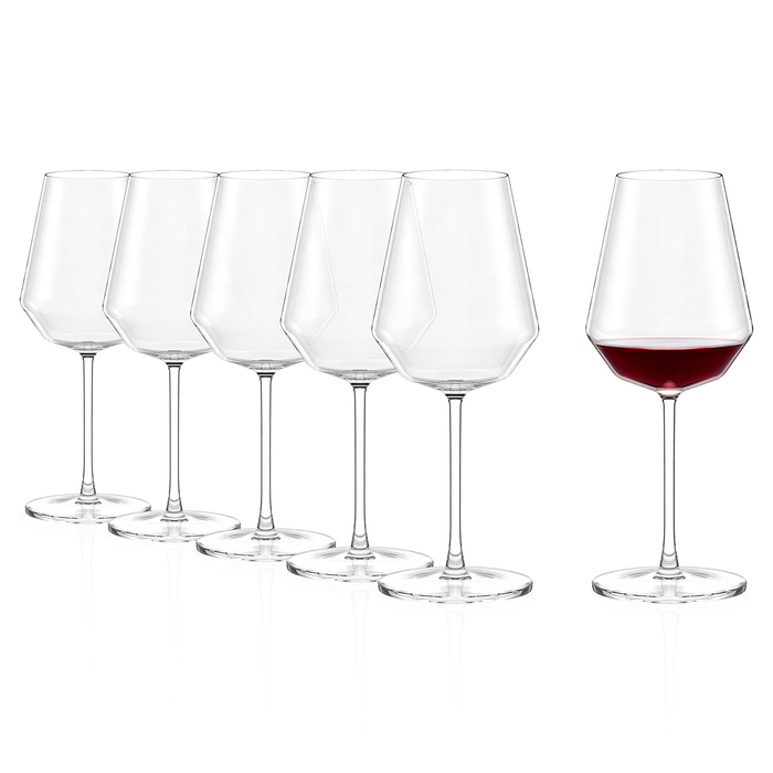 6 Celestia Red Wine Glasses 490 ml Crystalline Glass - Stölzle Lausitz - 5602737112602