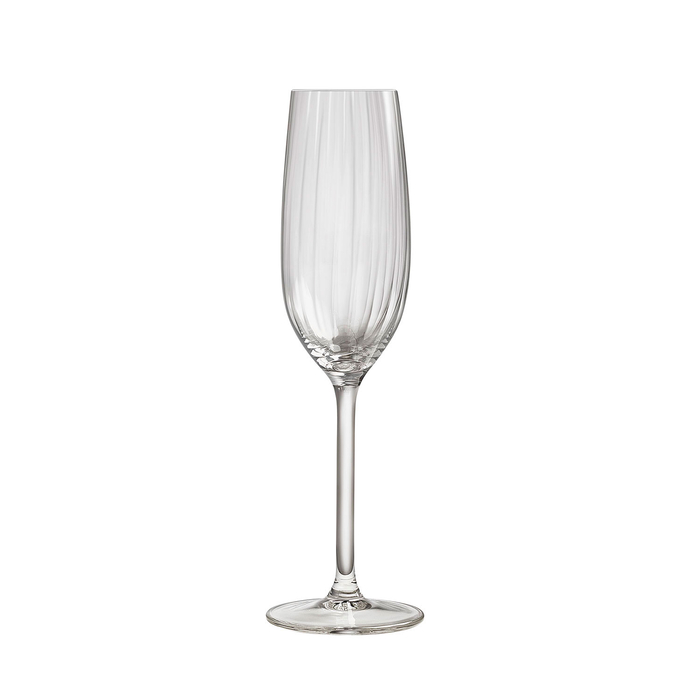 4 Plissé flutes 210ml - Royal Leerdam - 8710964360172