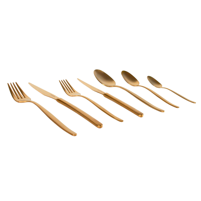 Bali Titanium, 84 Piece Cutlery Set, Stainless Steel, Matte Finish - Servotel - 5602737108261