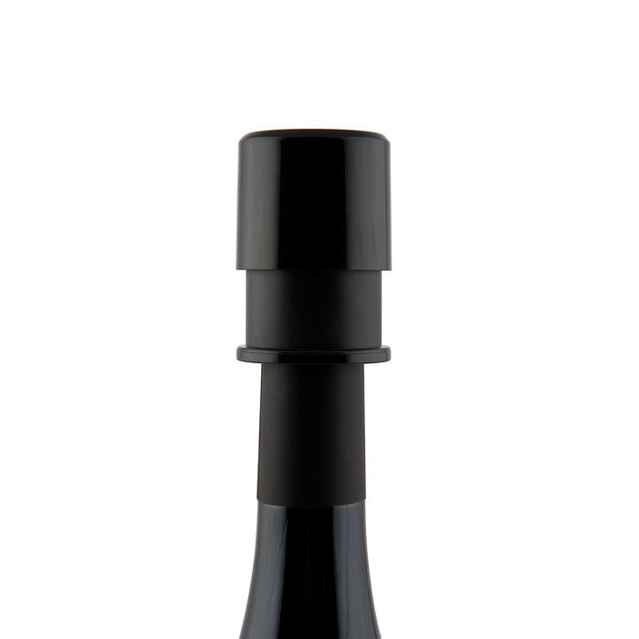 Bottle Vacuum Pump & Stopper, Black - Koala - 8436040964002
