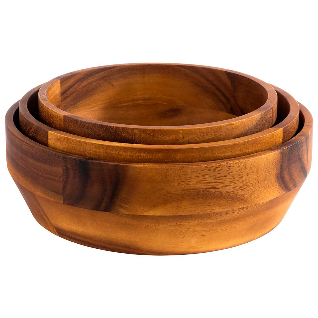 Salad Bowl 25cm, Acacia Wood - APS - 4004133007956
