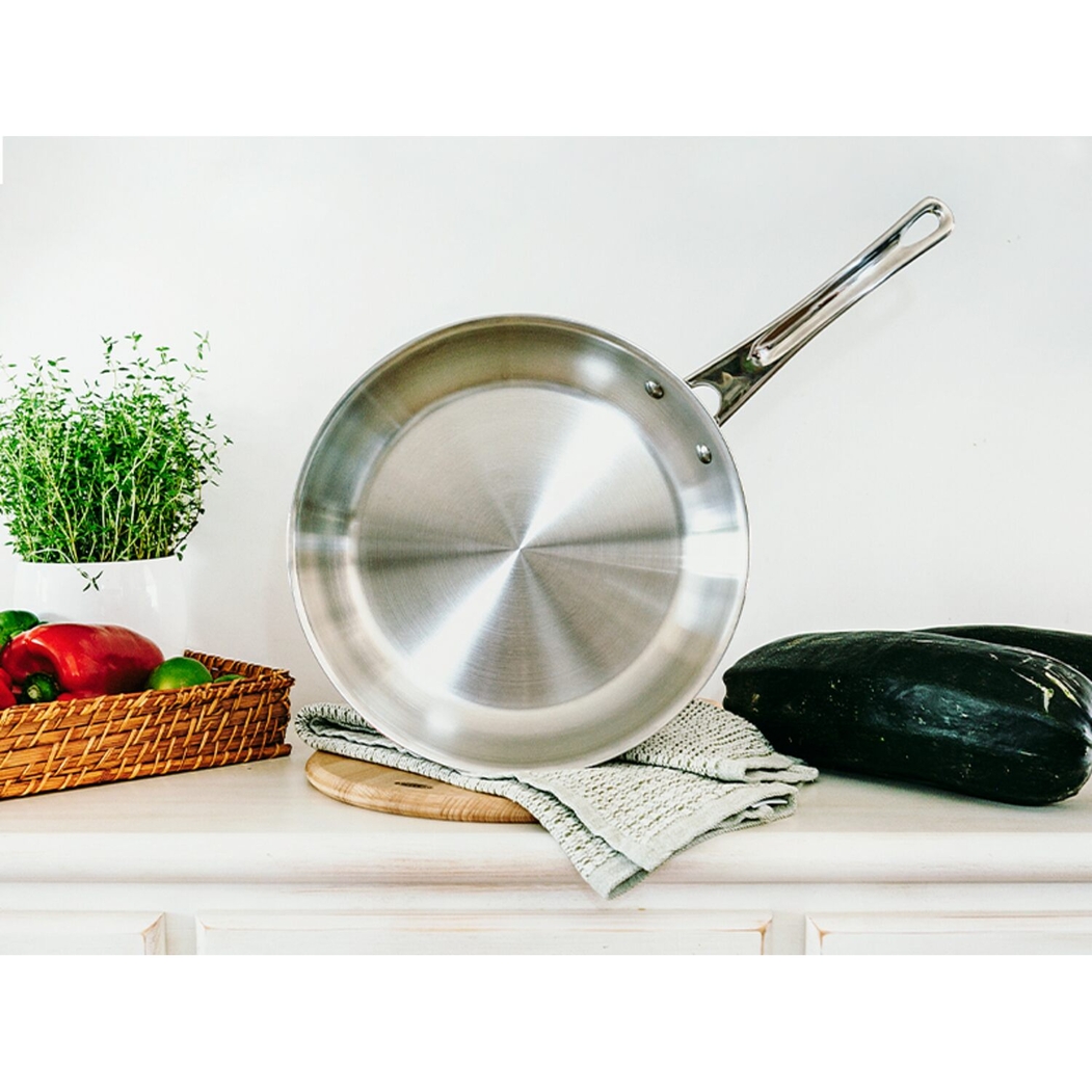 Supreme Prof Stainless Steel Frying Pan 20 cm - Silampos - 5601416585300