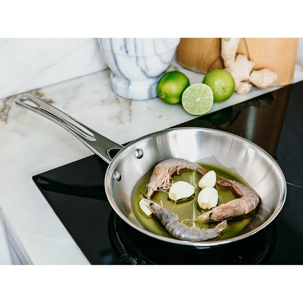 Supreme Prof Stainless Steel Frying Pan 20 cm - Silampos - 5601416585300