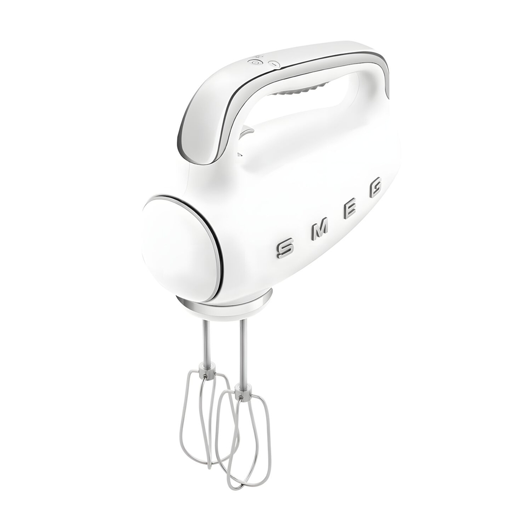 Smeg Electric Hand Mixer 250 W White 50's Style - SMEG Portugal | Exclusive Design Kitchen Packs - 8017709301873