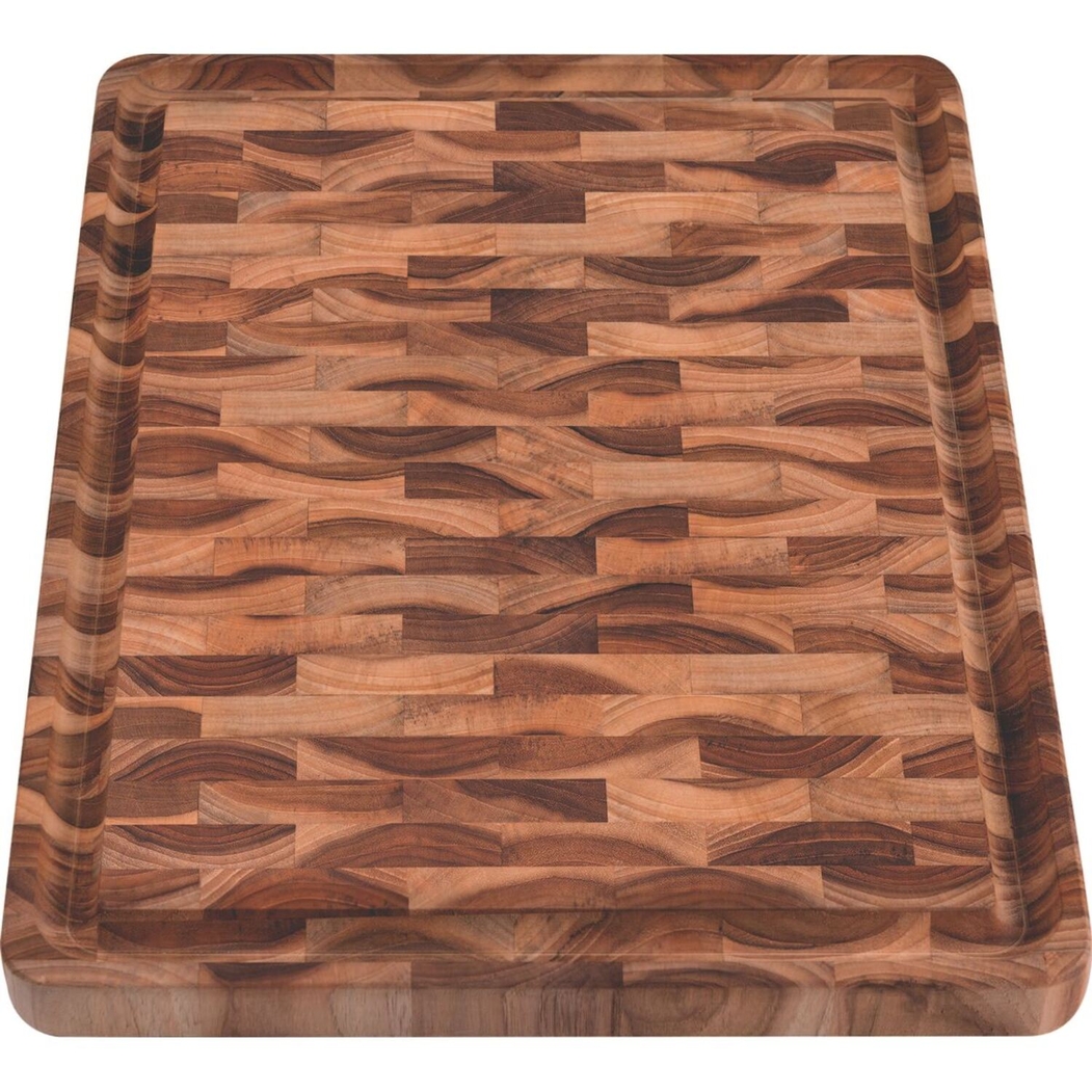 Tramontina Churrasco Tábua para Churrasco Retangular 45 x 35 cm Madeira Teca - Tramontina - 7896403792849