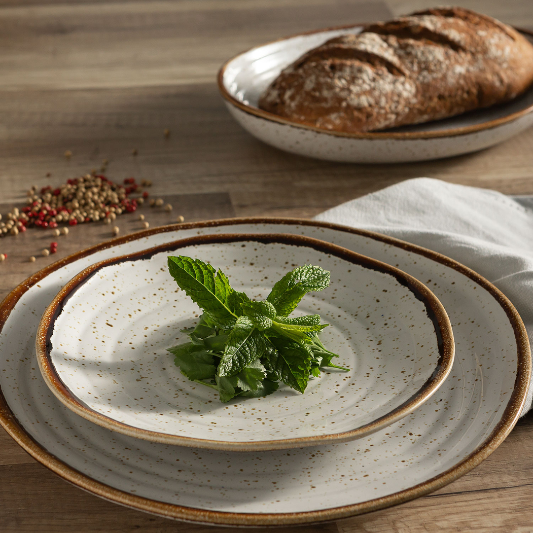 Dinner plate Rustic Blend White 28cm - Vista Alegre - 5604782032904