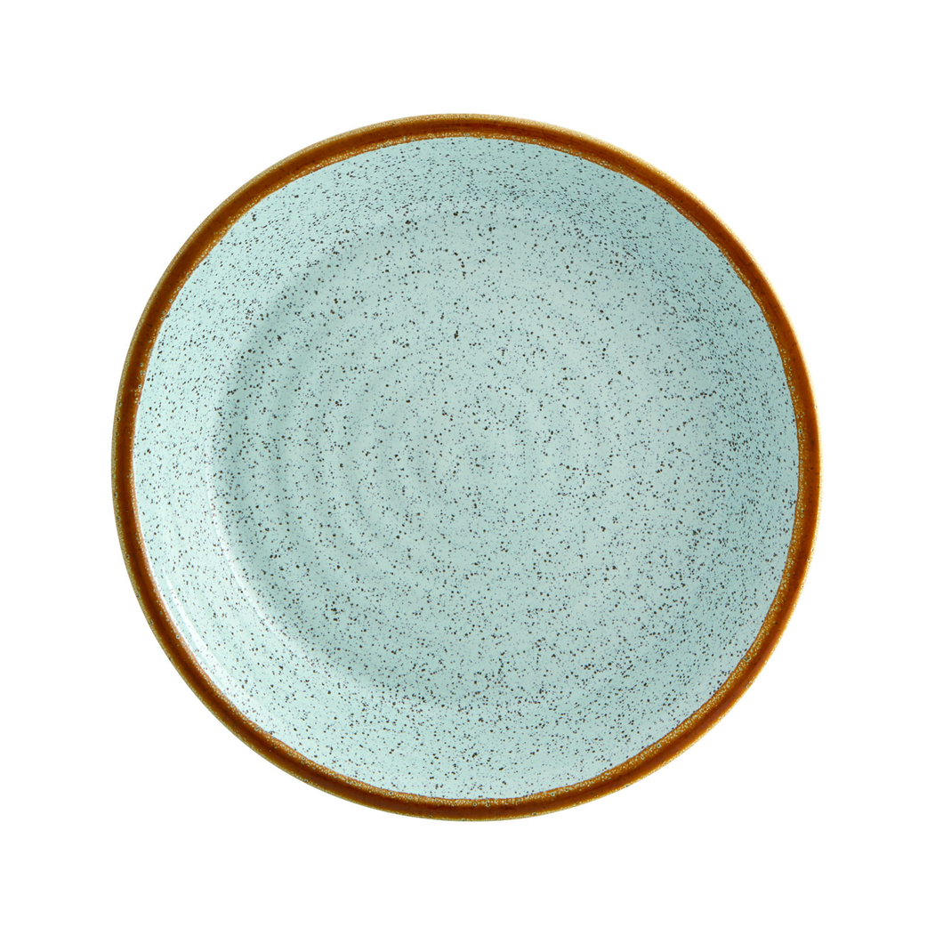 Prato fundo Rustic Blend Turquoi 23cm - Vista Alegre - 5604782032980