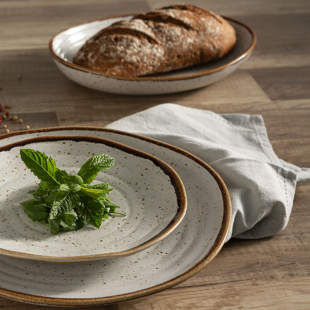 Bowl Rustic Blend White, 17 cm, Stoneware - Vista Alegre - 5605414072145
