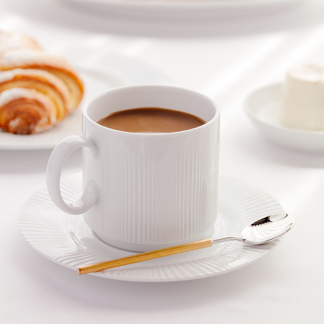 Verve White Saucer 16cm, Elegant and Versatile Porcelain - Vista Alegre - 5605414111202