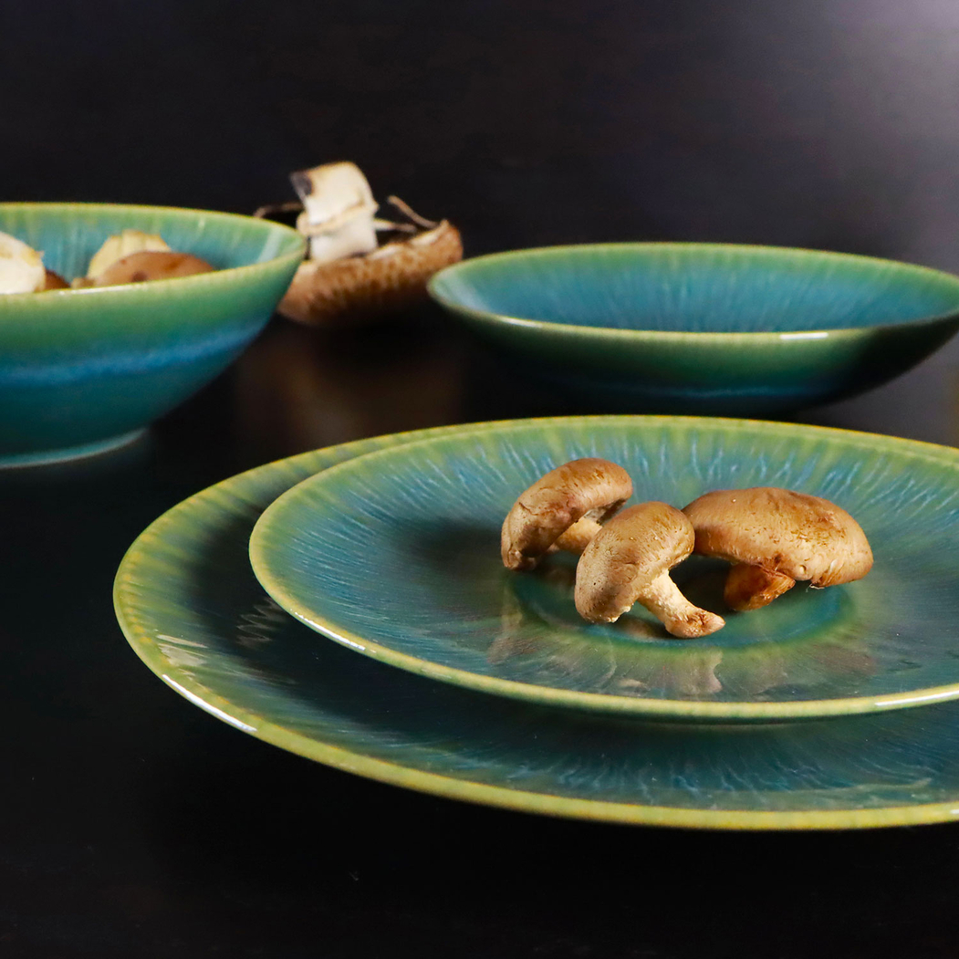 Agata Esmeralda service plate 32cm - Mesa Ceramics - 5600498207902