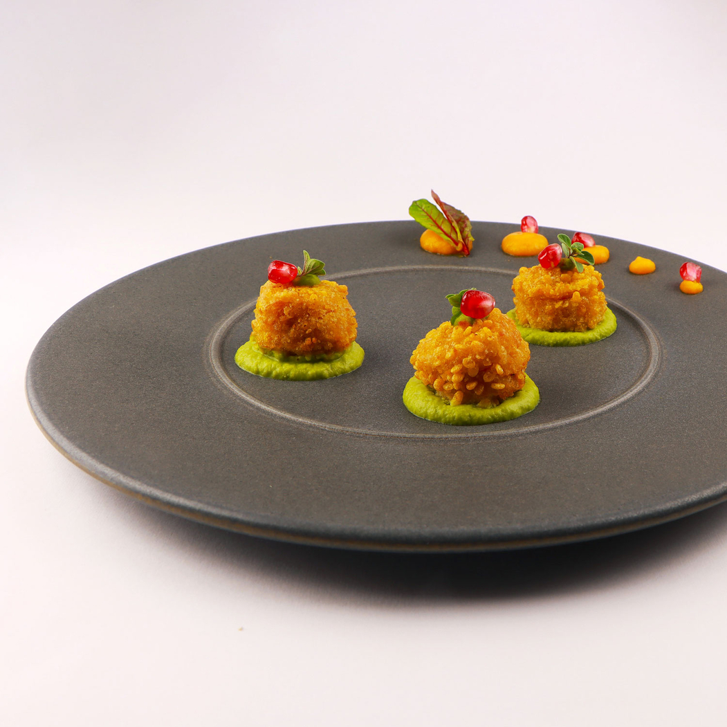 Único Anthracite dessert plate 17cm - Mesa Ceramics - 5600498212609