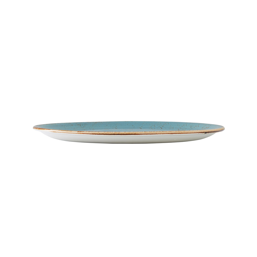 Prato Coupe 28cm Craft Azul, Porcelana vitrificada - Steelite - 5018461437964