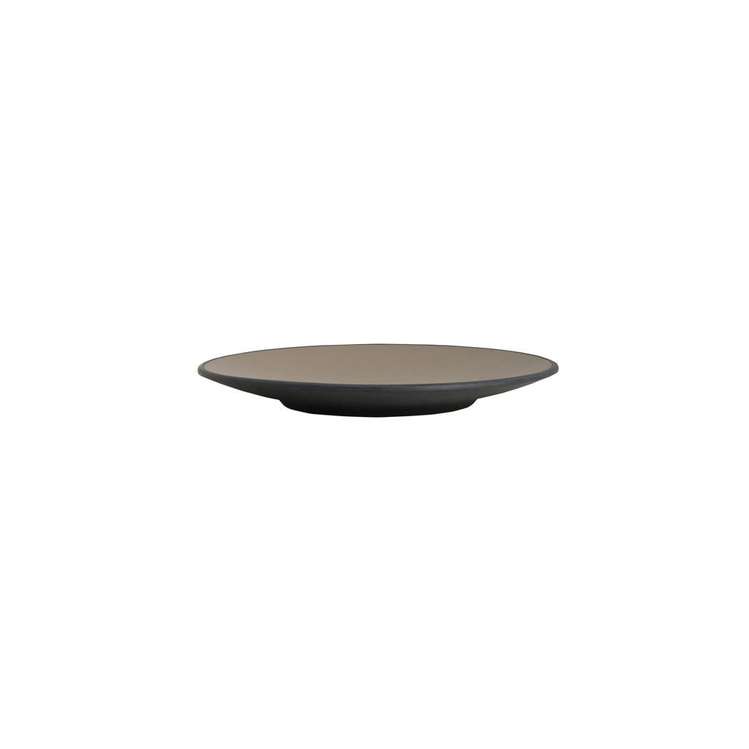 20cm Baja Sandstone Plate, durable Melamine - Steelite - 5018461693384