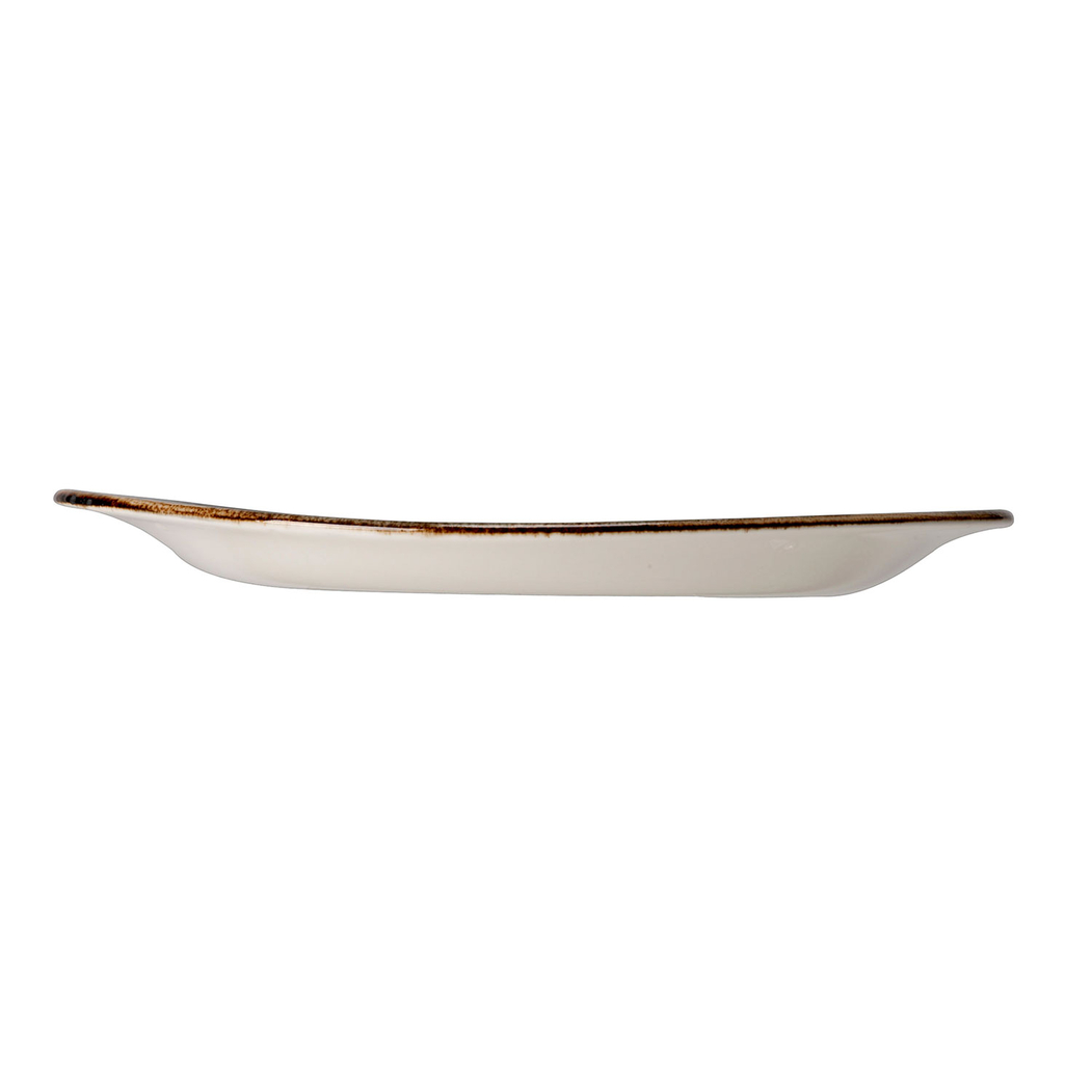 Craft green oval dinner plate 25cm - Steelite - 5018461381168