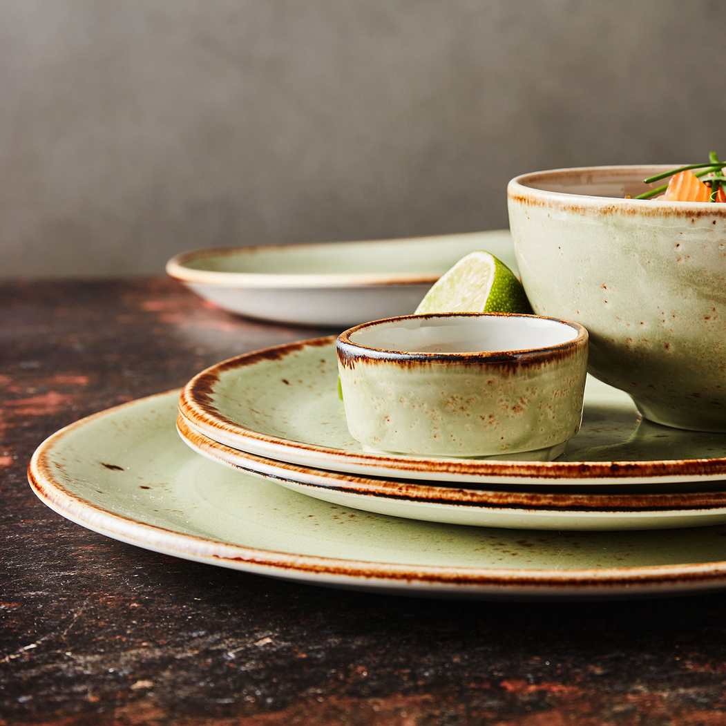 Dinner plate Craft green 28cm - Steelite - 5018461437995