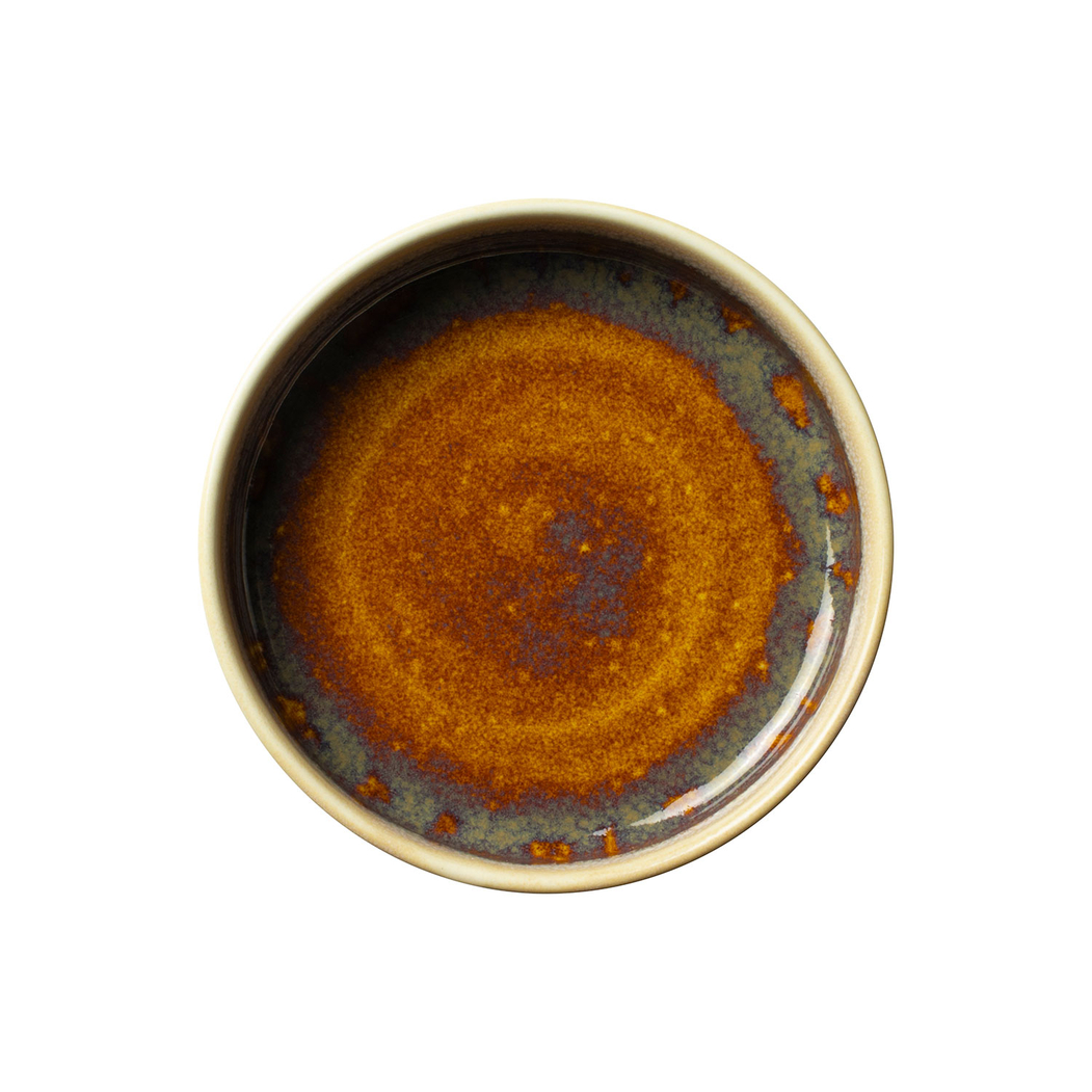 Aurora Vesuvius Amber Deep Plate16cm, vitrified Porcelain - Steelite - 5018461672297