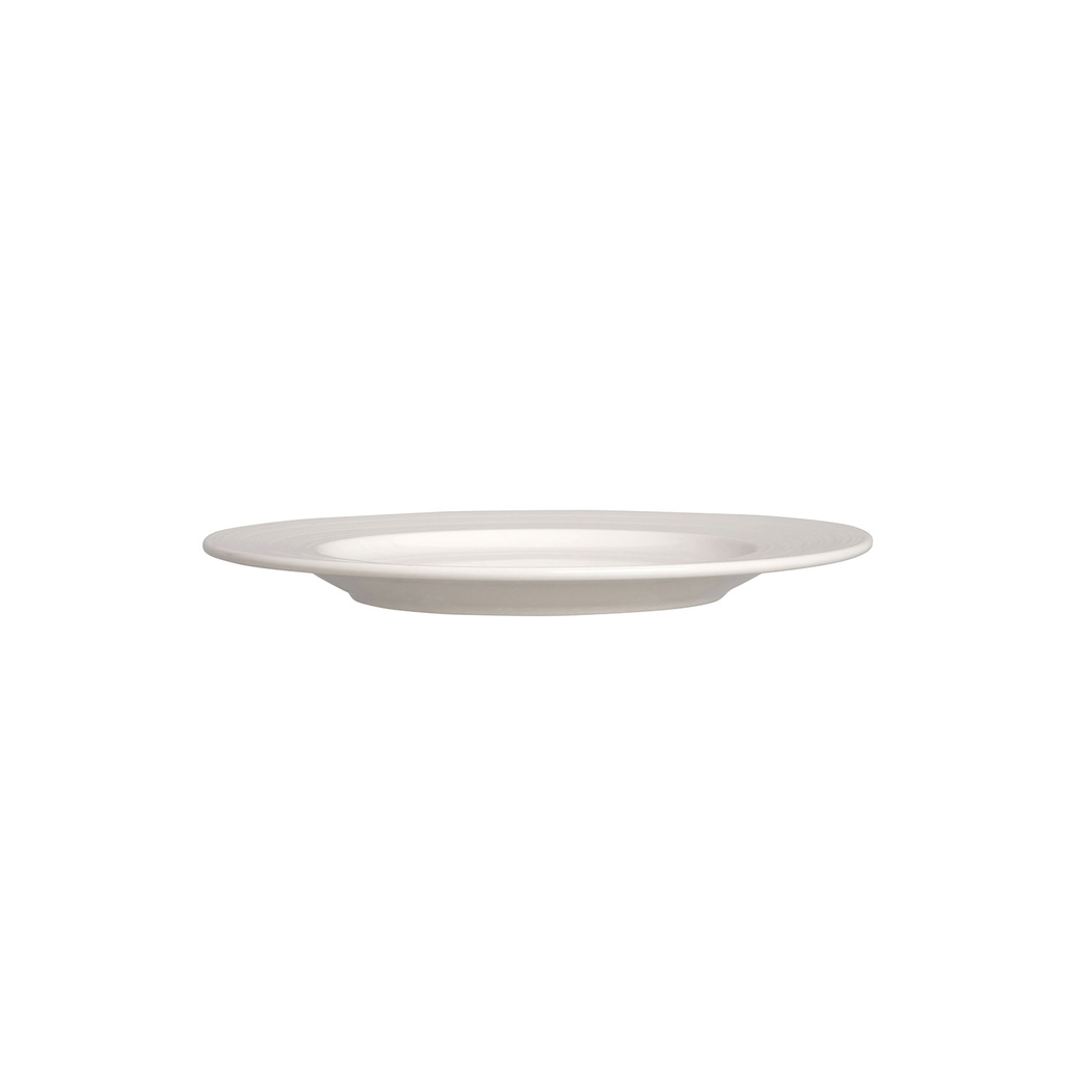 20cm Flat Plate, Concorde collection, Porcelain with a smooth finish and reinforced rim - Steelite - 5018461752401