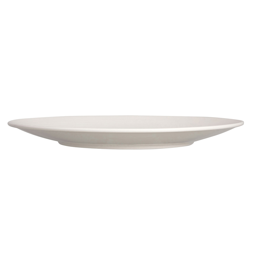 Prato Marcador 30cm, Concorde, Porcelana branca com acabamento suave e design coupe - Steelite - 5018461752456