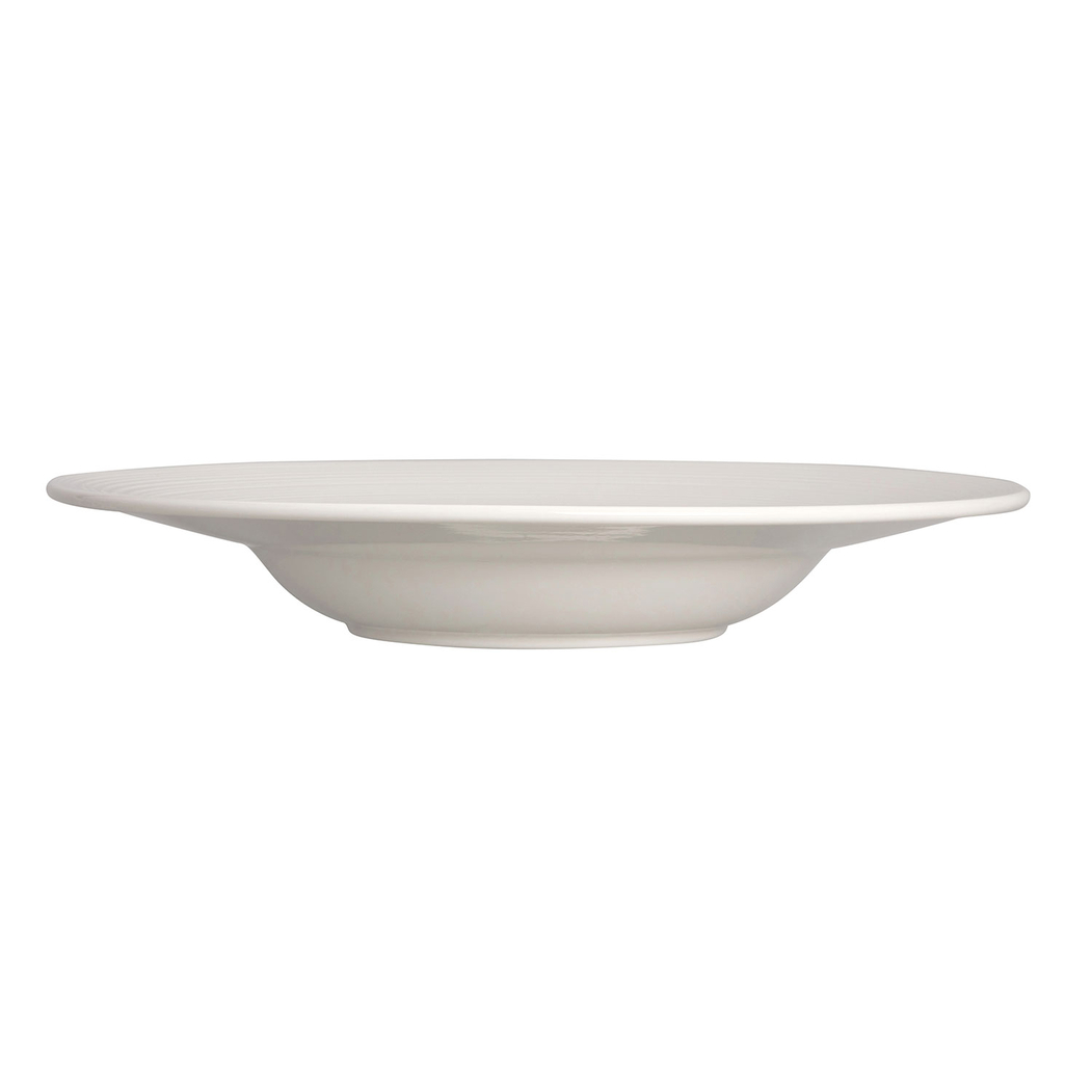 Prato Pasta 28cm, Concorde, Porcelana branca com acabamento suave - Steelite - 5018461752319