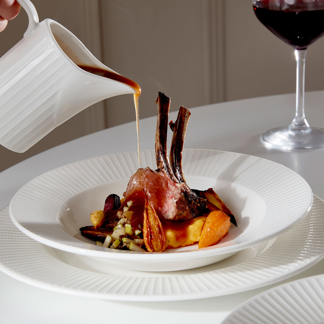 Pasta Plate Willow 28cm, vitrified Porcelain - Steelite - 5018461542095