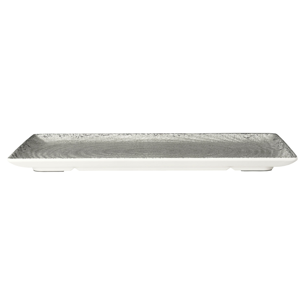 Stone Pompeii serving tray 53×16,5cm, resistant Melamine - Steelite - 5018461729137