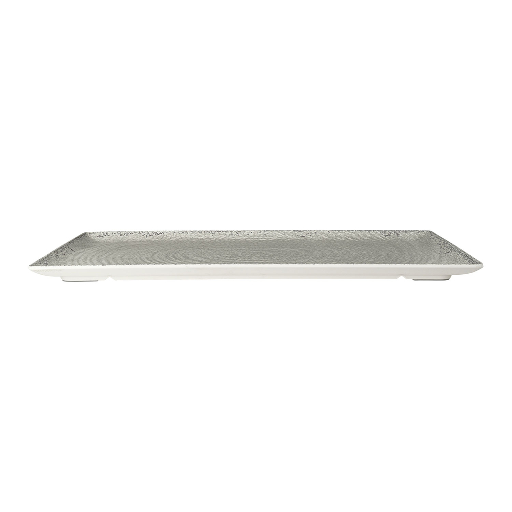 Stone Pompeii serving tray 53×32,7cm, resistant Melamine - Steelite - 5018461729144