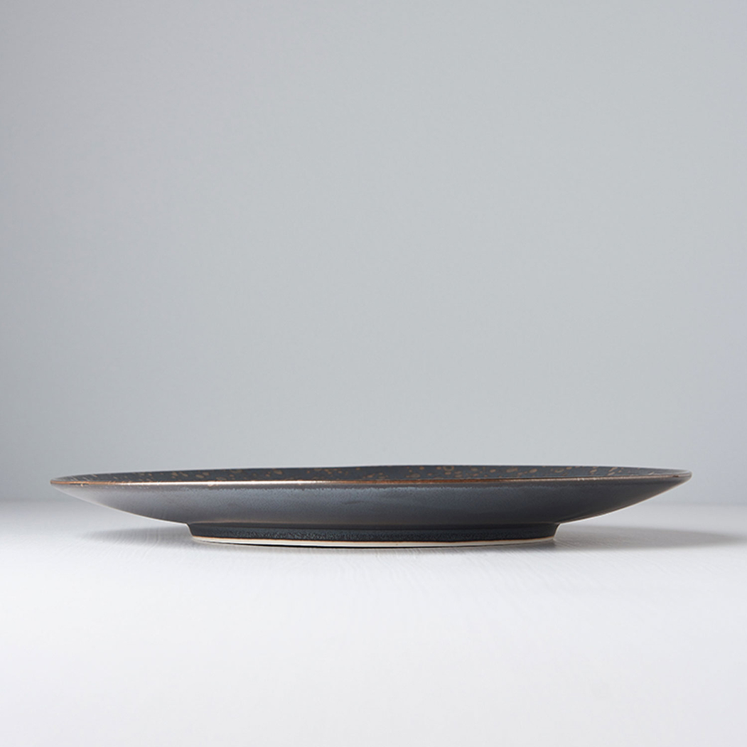 Prato raso Black Pearl 28,5cm - Made in Japan - 8594197821330